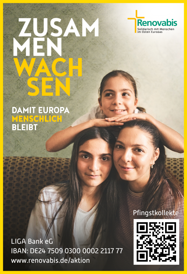 Plakatmotiv Renovabis Pfingstaktion 2026