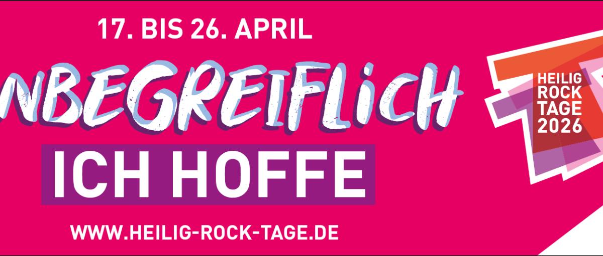 Banner Heilig-Rock-Tage 2026