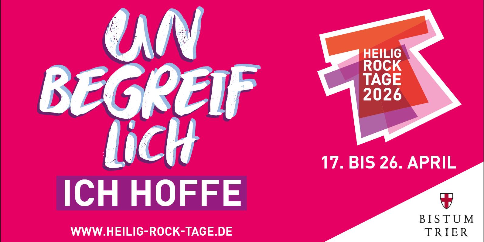 Banner Heilig-Rock-Tage 2026