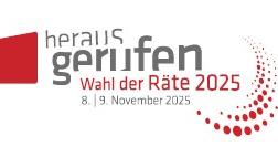 Logo herausgerufen - Wahl der Räte - 8./9. November 2025