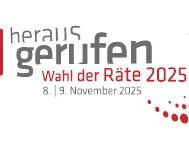 Logo herausgerufen - Wahl der Räte - 8./9. November 2025