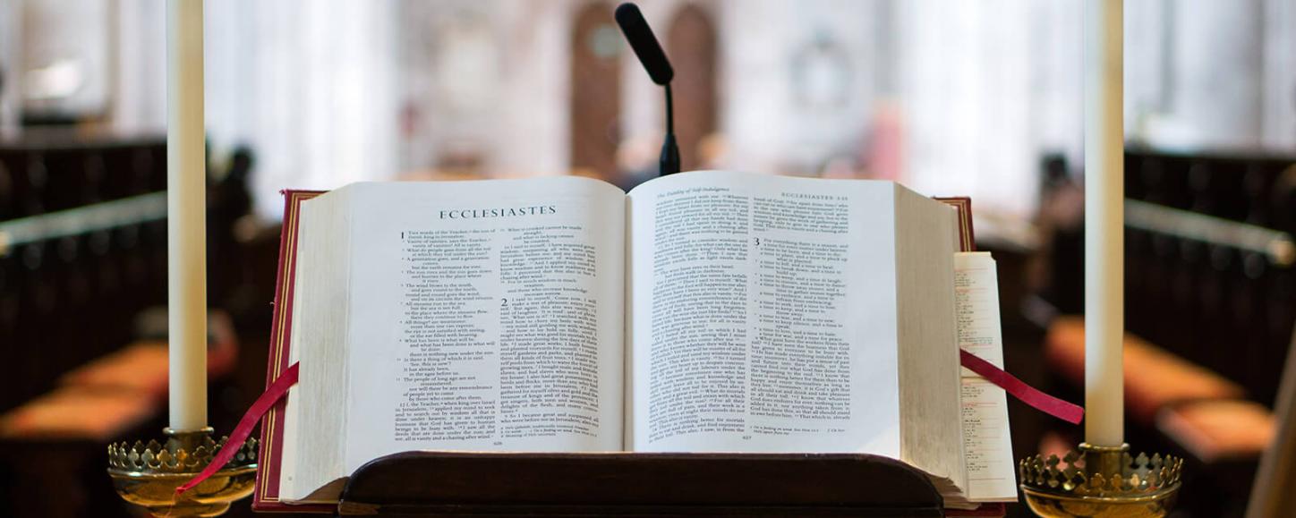 Texte aus dem Alten Testament in Leichte Sprache übersetzt